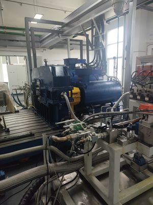 500kW Caixa de engrenagens de arrefecimento forçado de ar forçado e banco de teste de desempenho e confiabilidade do eixo