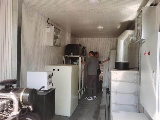 SSCH120-3000/15000 banco de ensaio de dinamômetro AC para ensaio de motores de veículos de energia nova instalados em recipientes