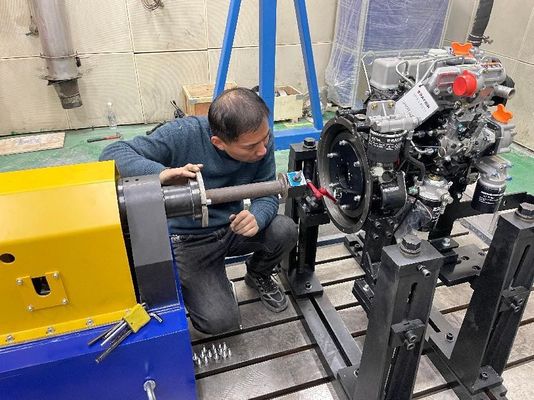 Sistema de banco de ensaio do dinamômetro CA