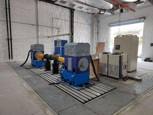 SSCD200-1000/3300 200kW 1910 Nm ±0.2%FS Alta precisão Alta confiabilidade Sistema de banco de teste de dinamômetro elétrico para testar o desempenho do eixo