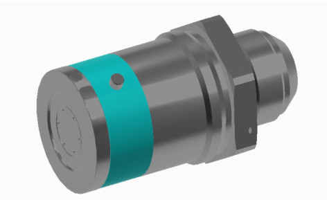 Conector de fluido de baioneta de liga de alumínio ou latão de aço inoxidável da série TFA