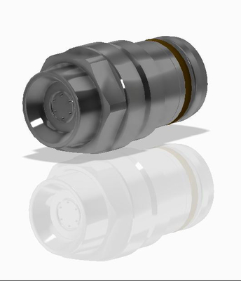 Conector de fluido de acoplamento cego TFD de liga de alumínio de aço inoxidável de alta qualidade ou latão