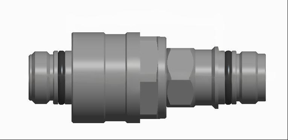 Conector de fluido de acoplamento ciego flutuante radial flutuante TFH