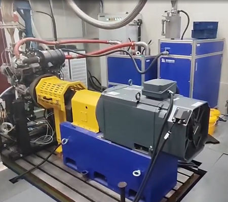 SSCD130-1750/4500 130 kW 840 Nm 4500 RPM Baixa inércia Alta capacidade de resposta dinâmica Banco de ensaio do motor diesel