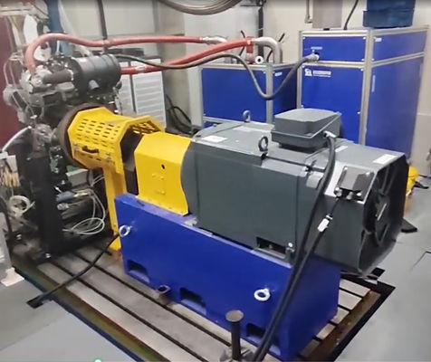 SSCD130-1750/4500 130 kW 840 Nm 4500 RPM Baixa inércia Alta capacidade de resposta dinâmica Banco de ensaio do motor diesel