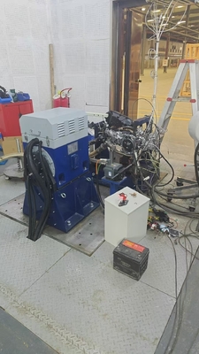 Bancada de Teste de Dinamômetro de Motor a Gasolina de 160kW com Velocidade Máxima de 9000RPM