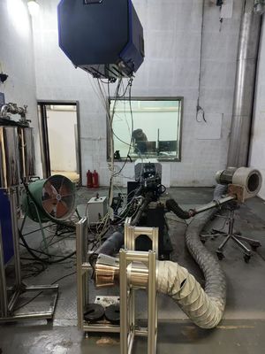 Bancada de Teste de Dinamômetro de Motor a Gasolina de 200kW com Velocidade Máxima de 8000RPM