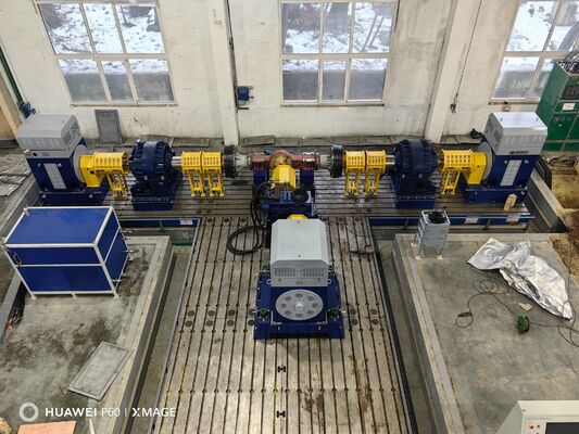 Sistema de bancada de teste de dinamômetro de transmissão SSCD560-1800/4000 560kW 2970 Nm