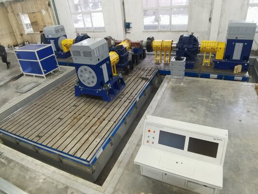 Sistema de bancada de teste de dinamômetro de transmissão SSCD560-1800/4000 560kW 2970 Nm