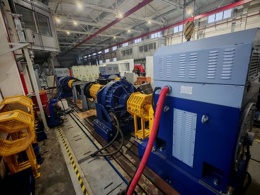 Sistema de bancada de teste de dinamômetro de transmissão SSCD560-1800/4000 560kW 2970 Nm