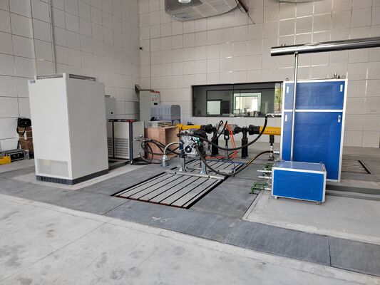 SSCG250-3000/8000 Sistema de banco de ensaio de tipo dinamômetro de transmissão de veículos de passageiros de 250 kW