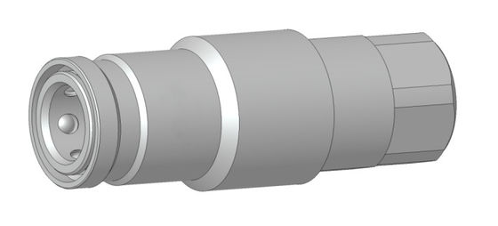 Tipo de acoplamento de ligação rápida de bola de aço com mangas de aço inoxidável da série TF531 (especial para porta de tubulação de combustível)