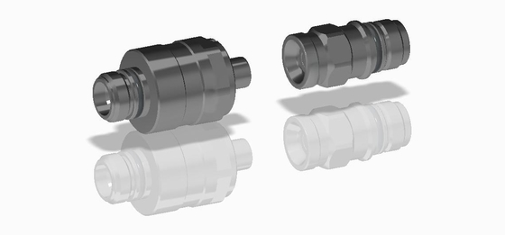 Conector de fluido de acoplamento ciego flutuante radial flutuante TFH