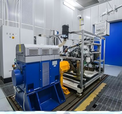 SSCD300-1500-3200 Alta precisão de medição do binário Baixa manutenção Motor diesel Banco de ensaio de dinamômetro elétrico
