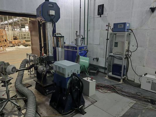 90kW Velocidade máxima 9000rpm Sistema de banco de teste de dinamômetro elétrico de avaliação de desempenho do motor a gasolina personalizável