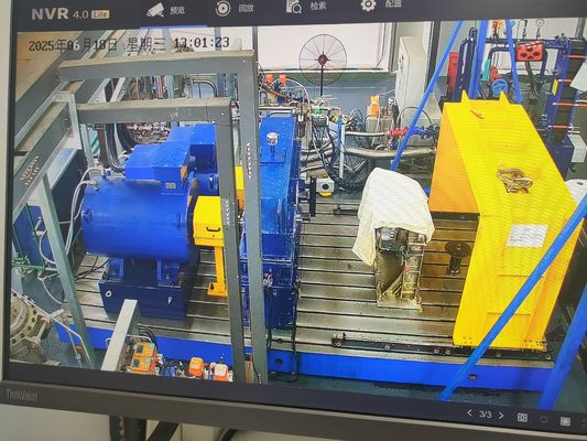 Bancada de Testes de Desempenho e Confiabilidade de Caixa de Câmbio e Eixo com Refrigeração a Ar Forçada One-to-One de 600kW