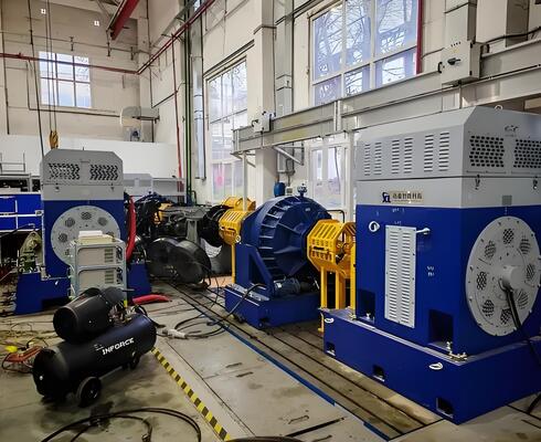 Sistema de Banco de Teste de Dinamômetro Elétrico de Eixo de Veículo SSCD400-1800-4000