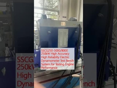 Sistema de Banco de Teste de Dinamômetro Elétrico de Alta Precisão e Alta Confiabilidade de 250kW SSCG250-3000/8000