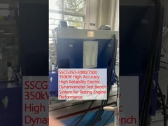 Bancada de Teste Dinamométrica Elétrica de Alta Precisão e Alta Confiabilidade SSCG350-3000/7500 350kW