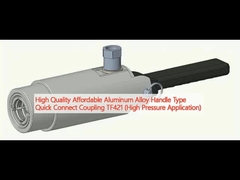 HighQualityAffordableAluminumAlloyHandleTypeQuick Connect Coupling TF421 (Aplicação de alta pressão)
