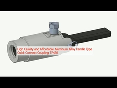 Alta qualidade e preço acessível de liga de alumínio manobra Tipo Quick Connect acoplamento TF420