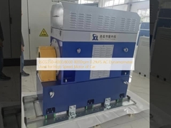 SSCG350-4000/8000 8000rpm 0.2% FS AC Dinamômetro usado para motor de alta velocidade de carro